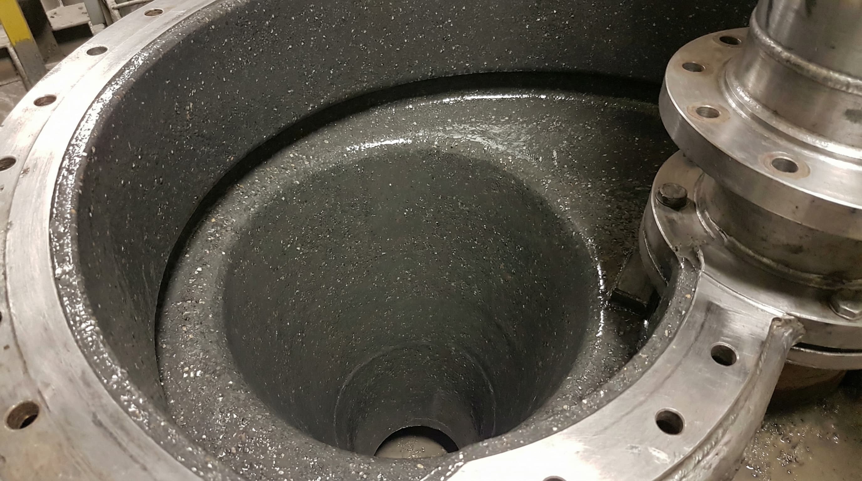 Abrasion Resistant Ceramic — after application