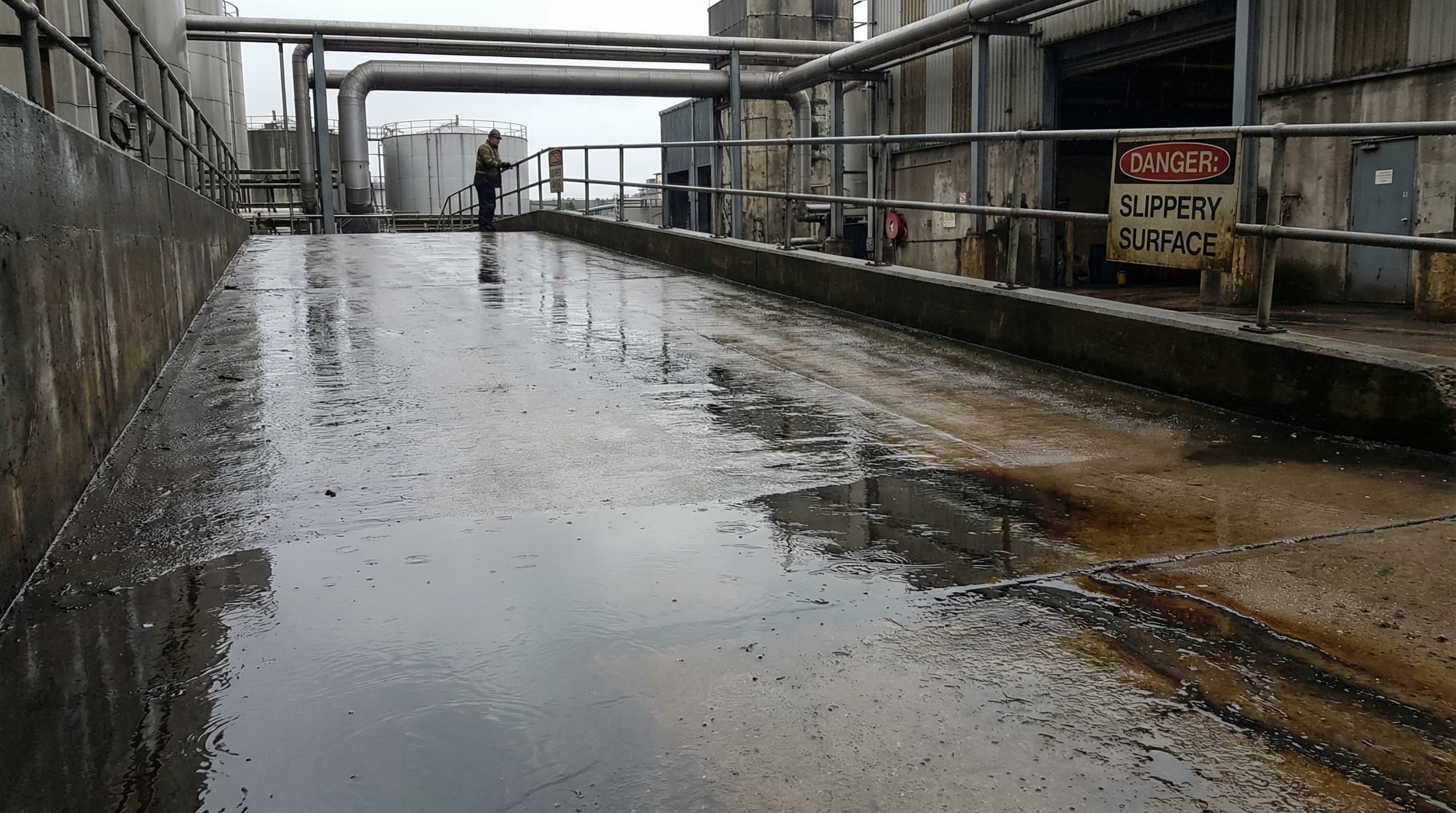 Clear Epoxy Safety Grip — application environment