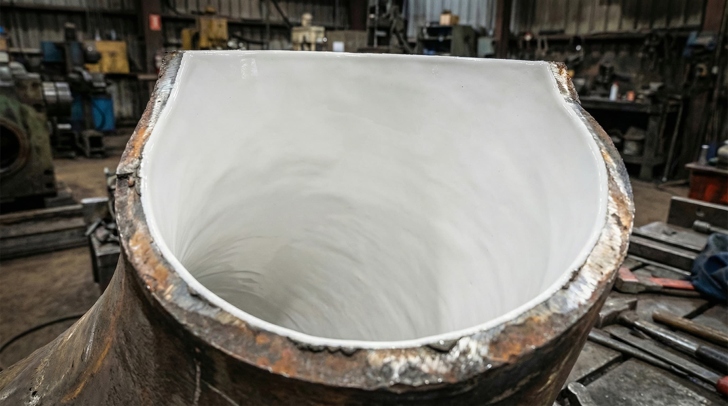 Erosion Ceramic Coating — after application
