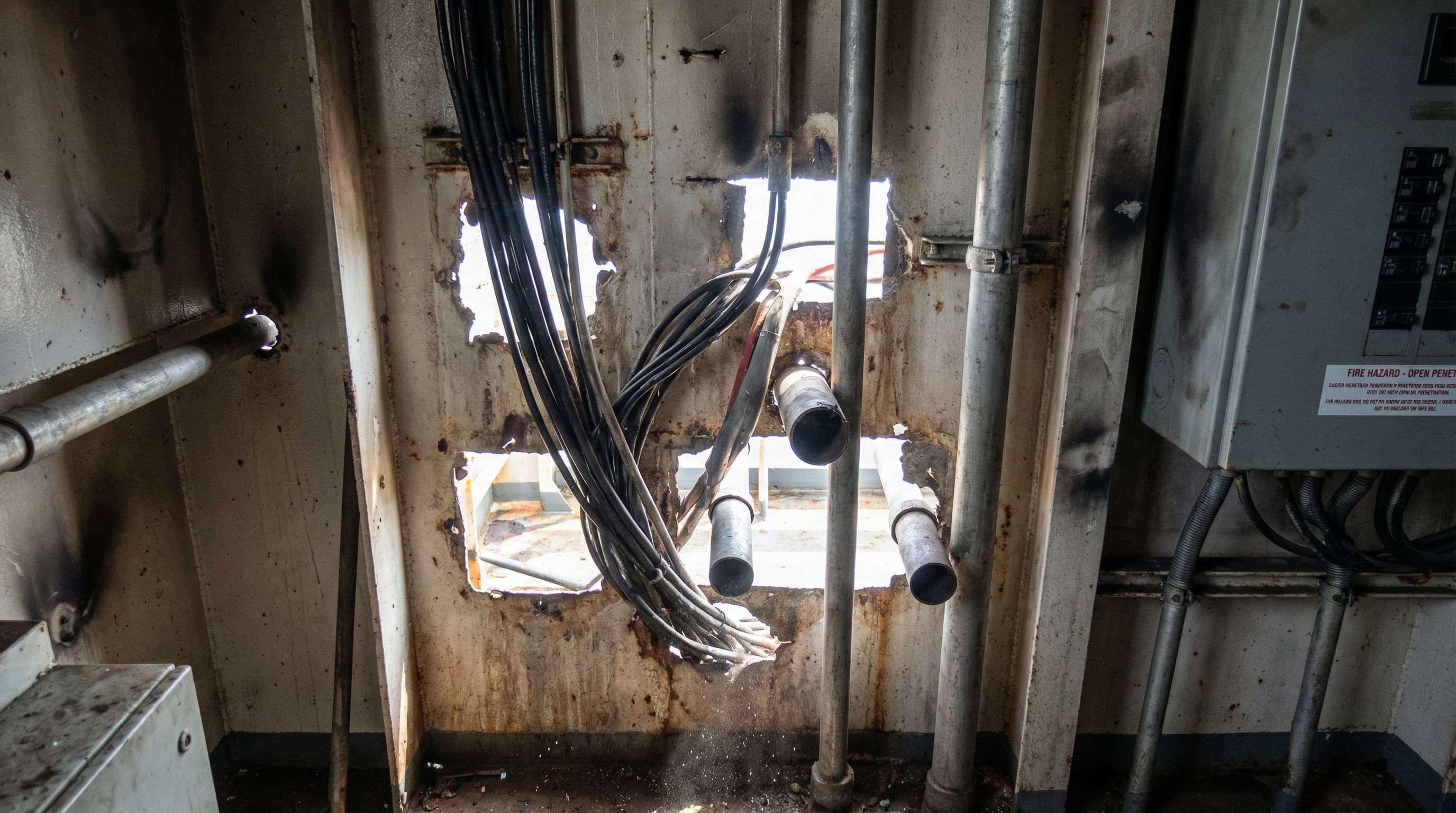 Firestop Putty — application environment