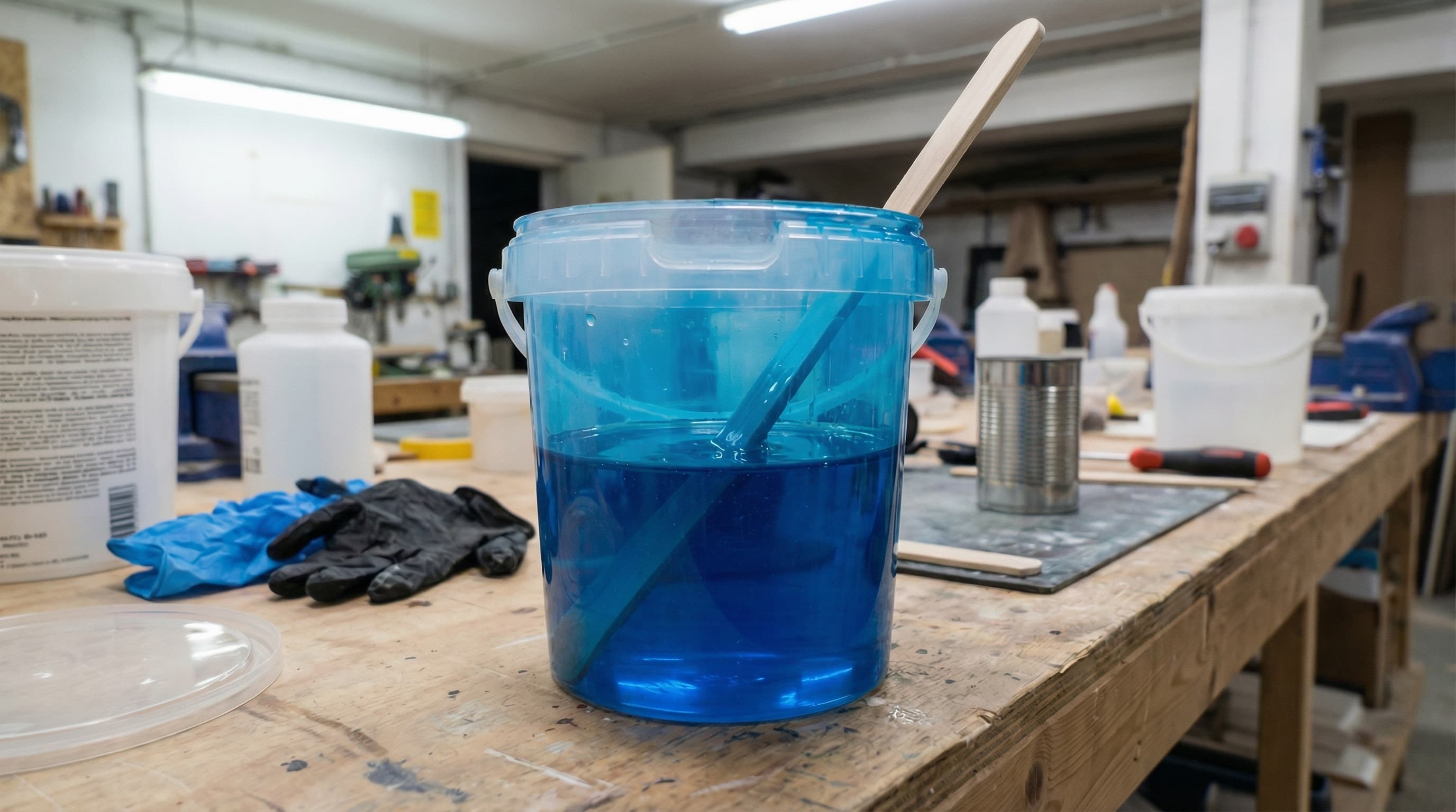 Liquid Pigments — after application