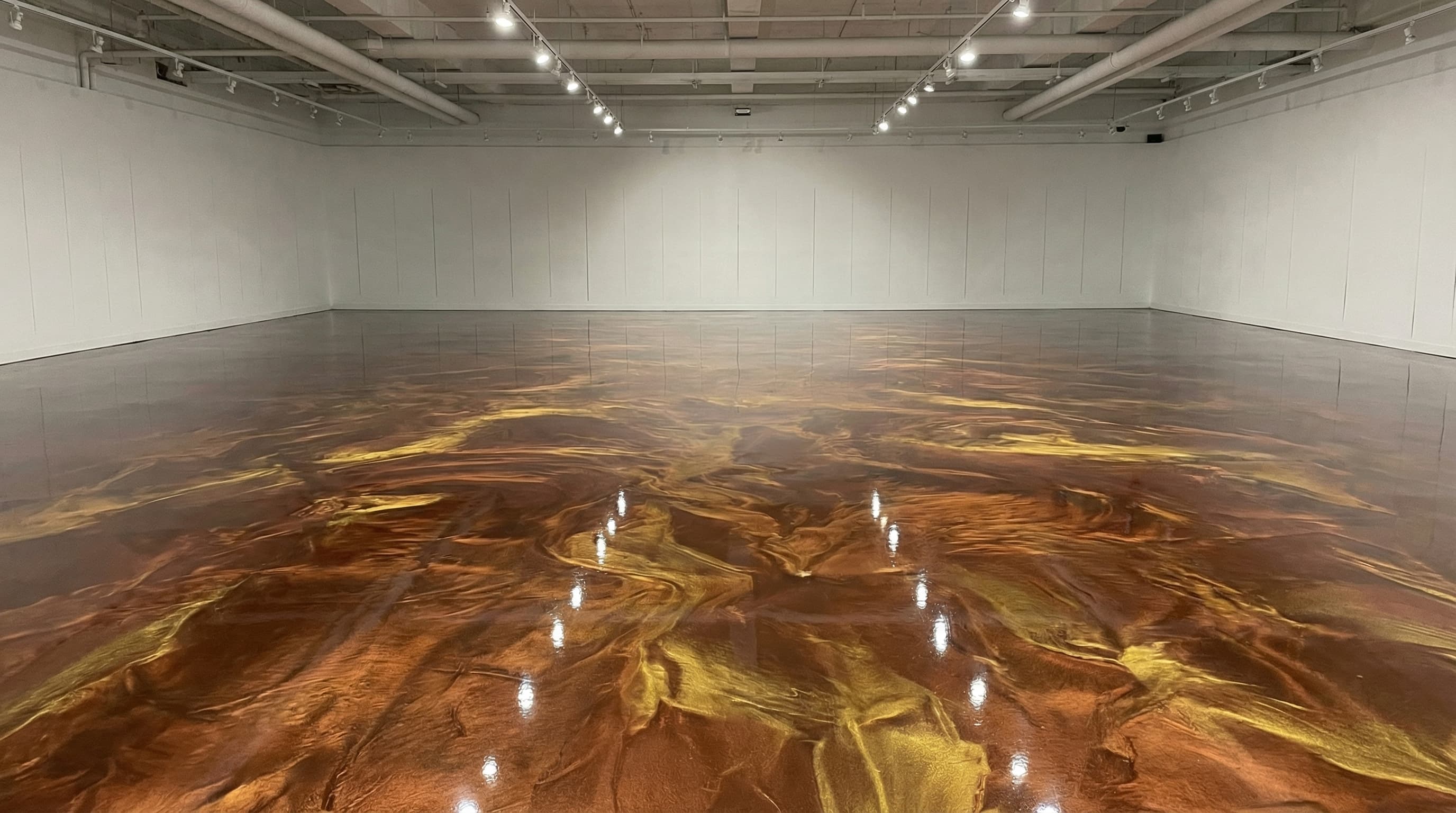 Powder Mica Pigments — after application