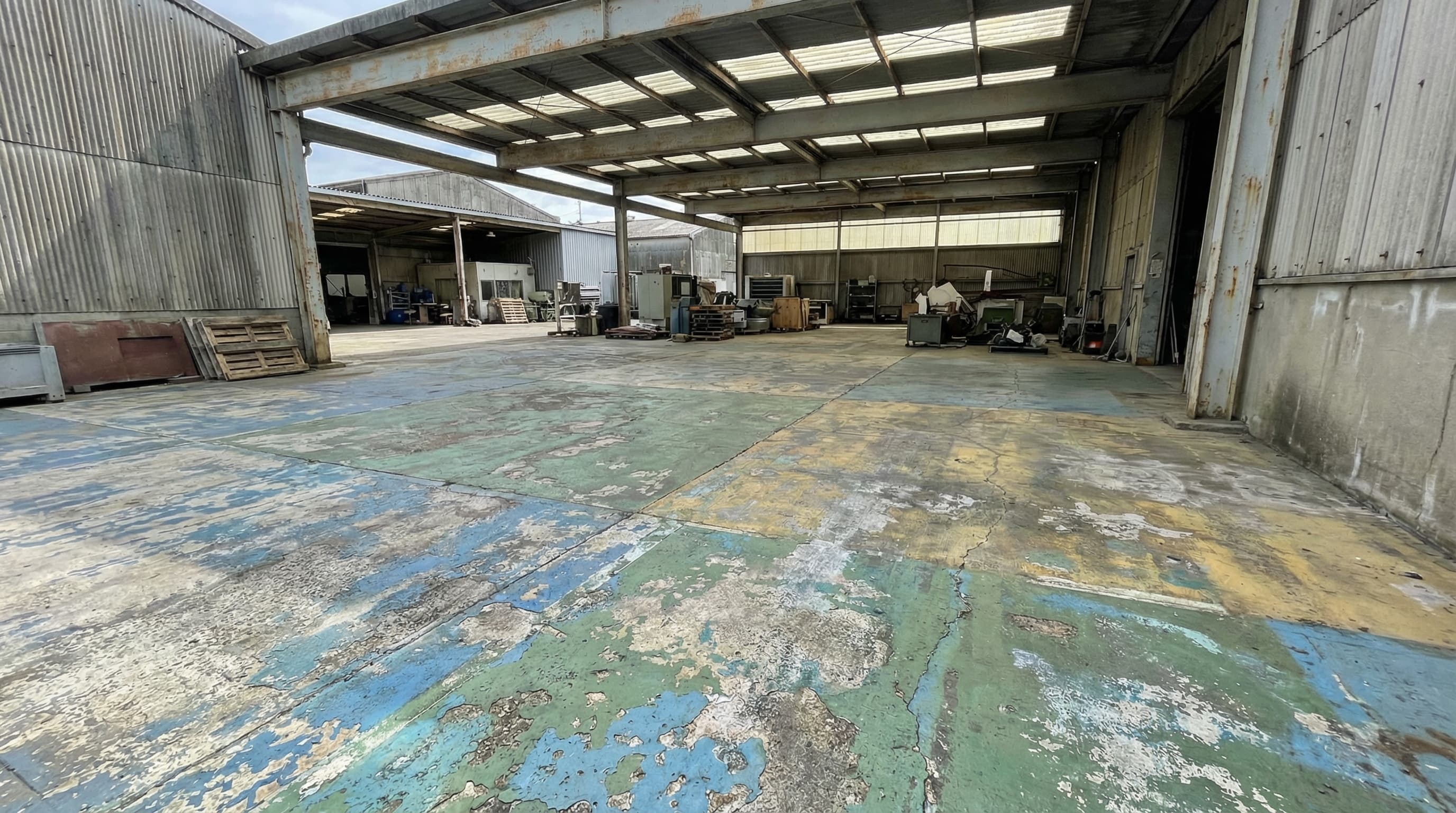 UV Plus Tinted PolyAspartic Flooring — application environment